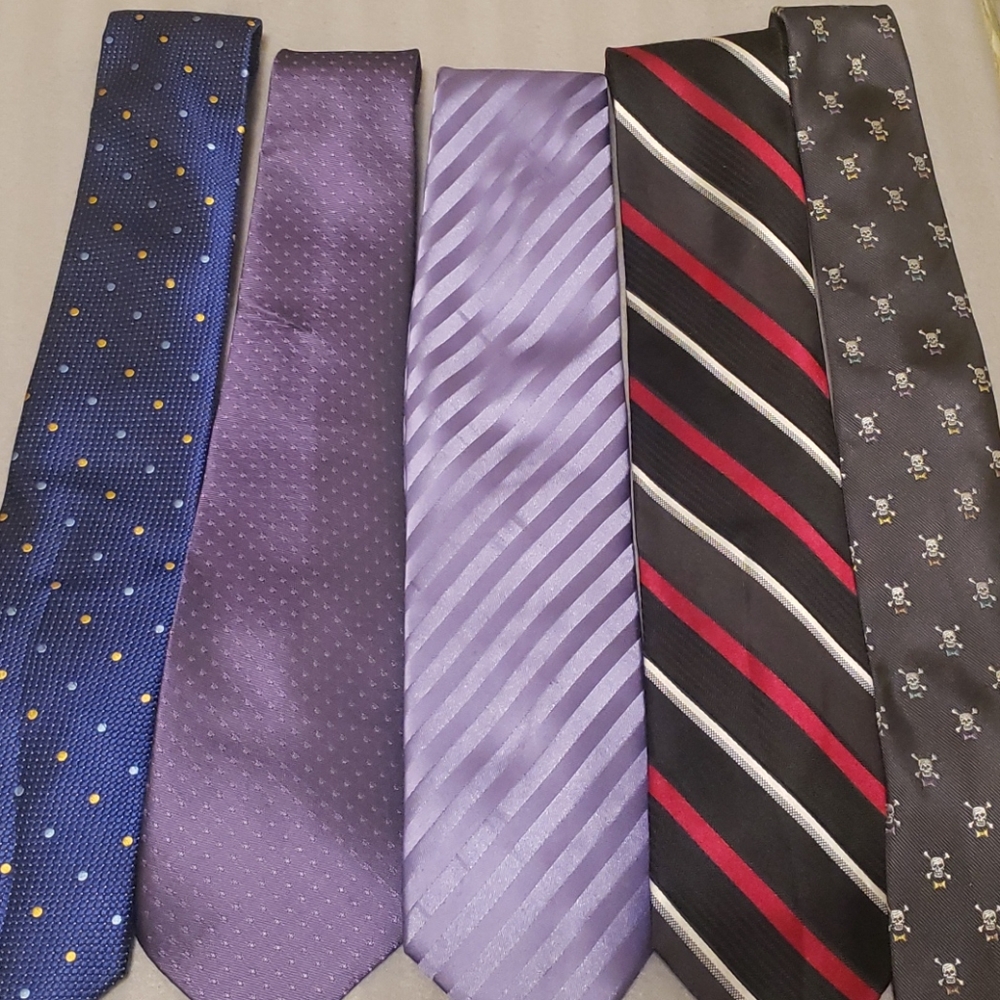 Assortment of ties